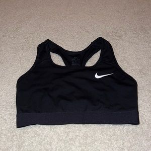Nike Black Small non-padded sports bra